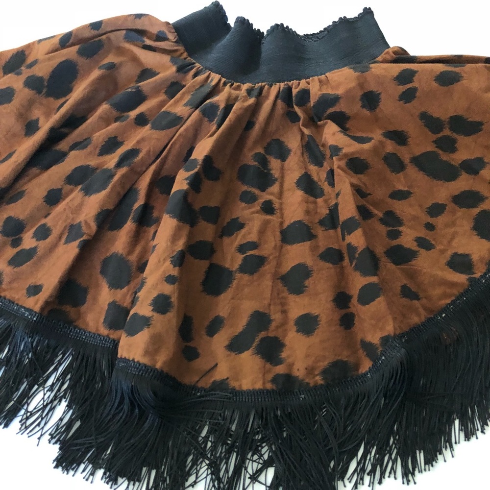 NEW Brown/Black Cowgirl Skirt